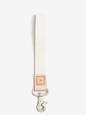 Thread Wallets Off White Wristlet Keychain